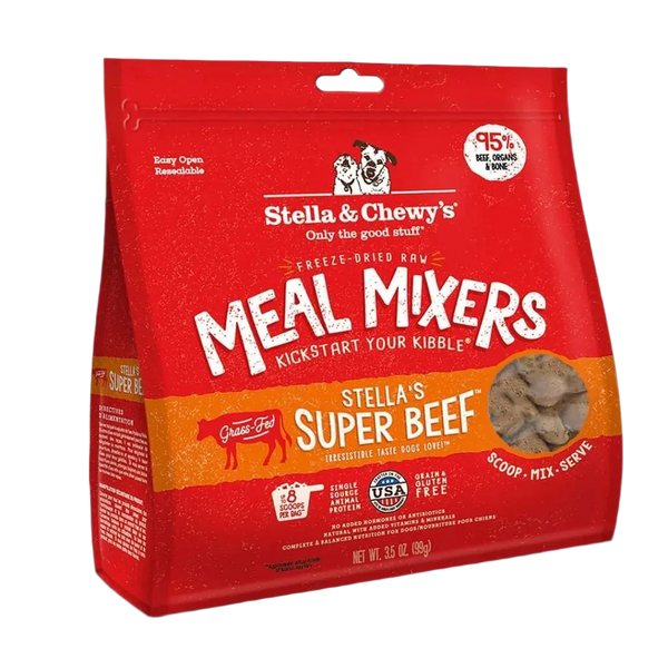 Stella & Chewy's Freeze Dried Meal Mixers Beef Dog Food (18oz)