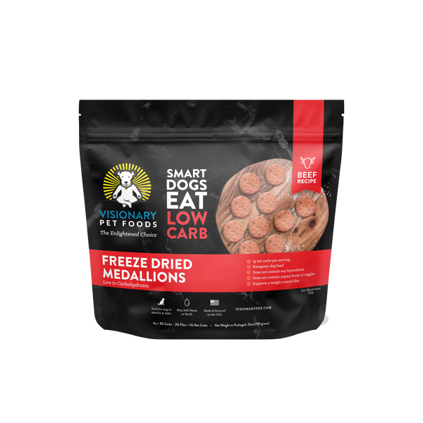 Visionary Pet Foods Freeze Dried Beef Recipe