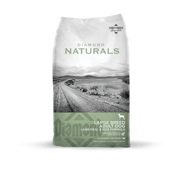 Diamond Natural Adult Large Breed Lamb and Rice Dry Dog Food (40lb)
